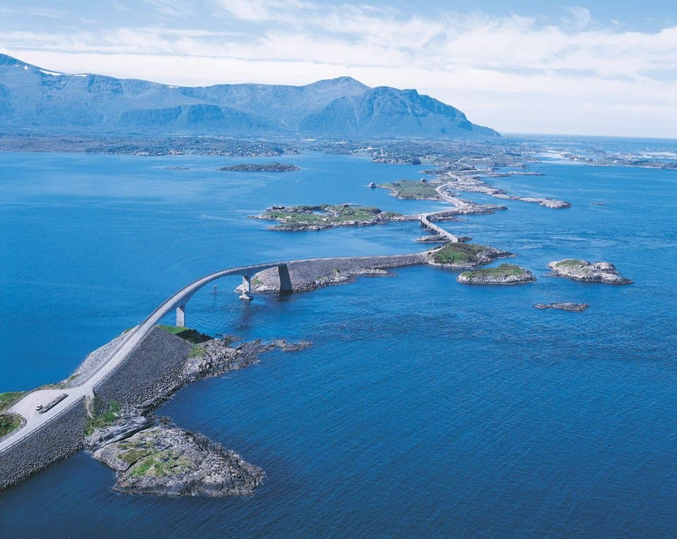 Атлантическая дорога Норвегия